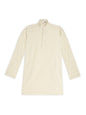 Chilins Ethnic Wear Stylish Printed Cream Kurta for Boys