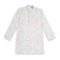 Chilins Ethnic Wear Stylish Printed Embroidery Sky blue Kurta for Boys