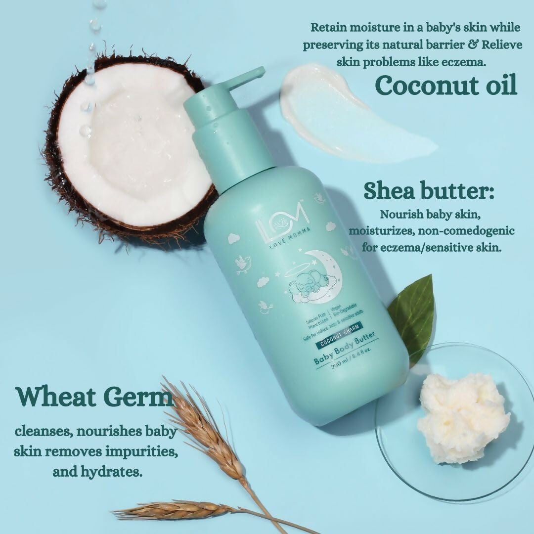 Love Momma Charm Baby Body Butter for Soothing & Hydrating Skin