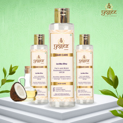 Yogez La Mu Shu Face and Body Radiance Lotion SPF30
