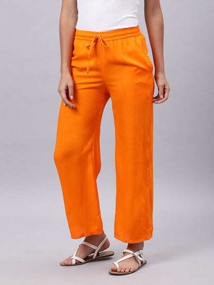 Souchii Orange Liva Palazzos