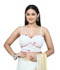 Joban Fashion Women's White Embroidered Stitched Blouse
