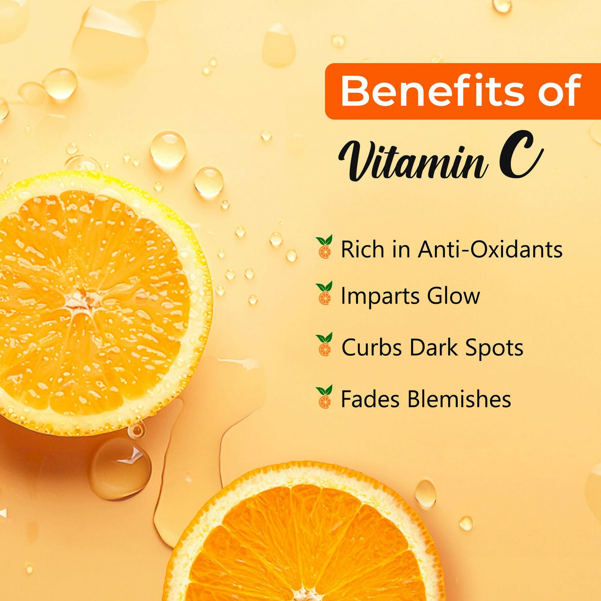 Good Vibes Anti-Blemish Vitamin C Glow Night Cream - Spotless, Brightening, Depigmentation, Reduces dark spot