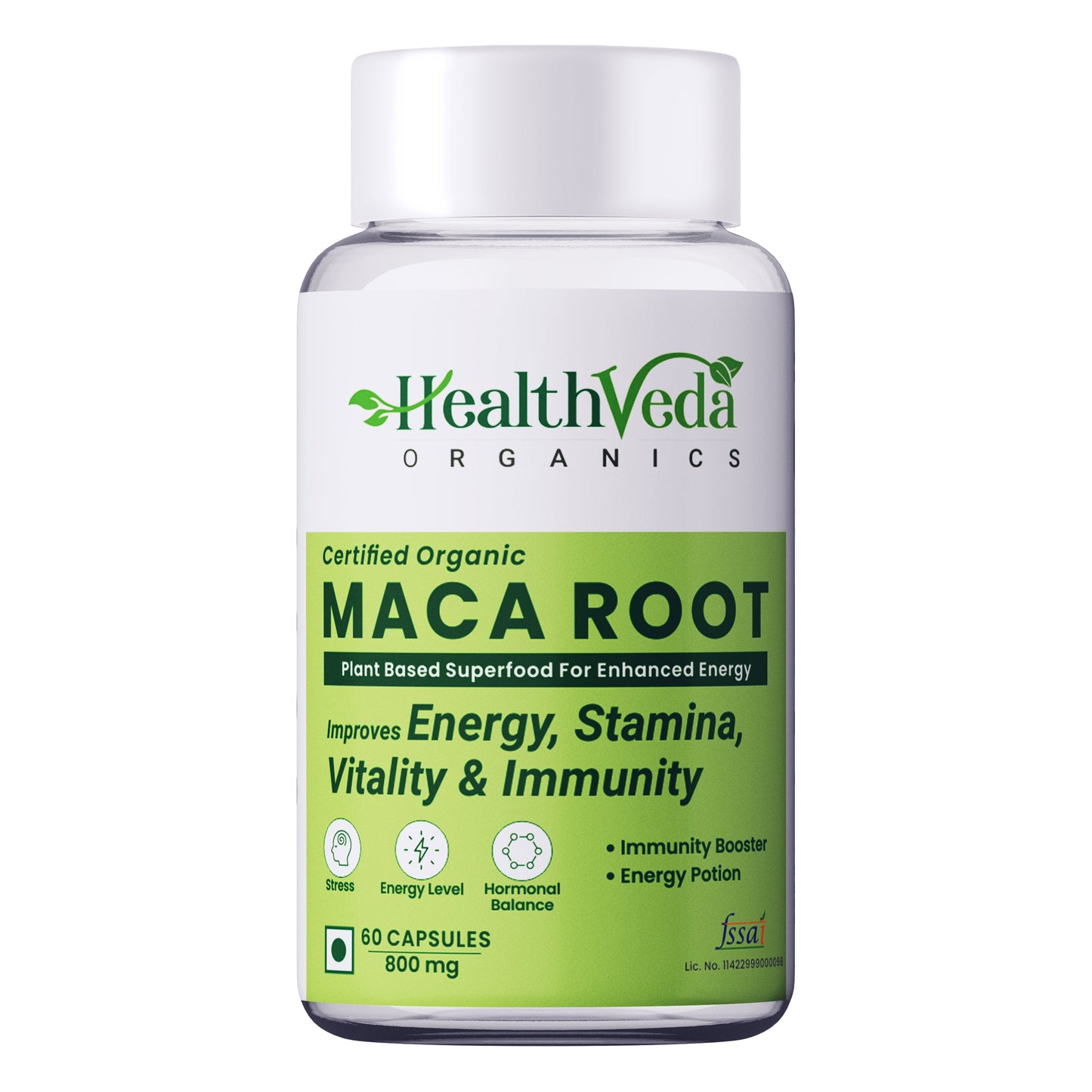 Health Veda Organics Maca Root Capsules