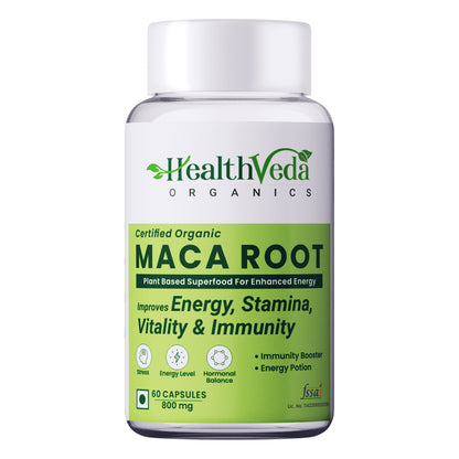 Health Veda Organics Maca Root Capsules