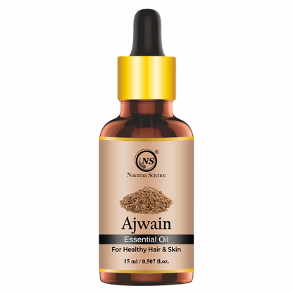 Nuerma Science Pure Ajwain  Essential Oil For Skin Care & Hair Care