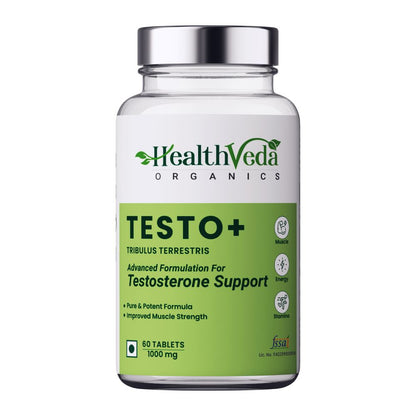 Health Veda Organics Plant Based Testo+ Veg Tablets
