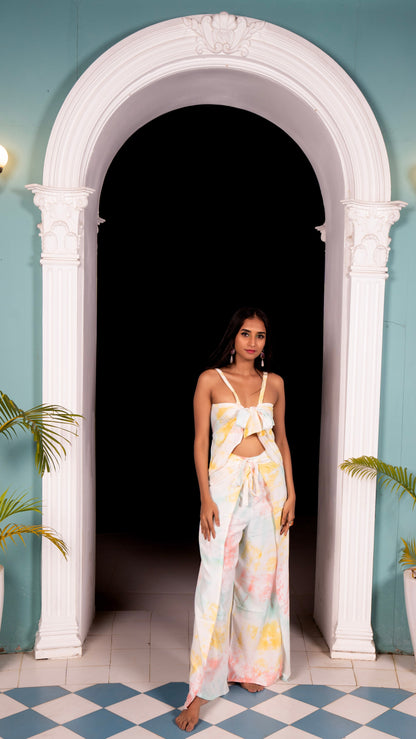 Noroke Toop Modal Orange Magic Pants With Top
