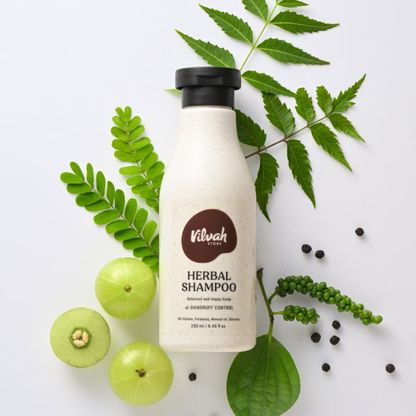 Vilvah Store Herbal Shampoo (Dandruff Control)