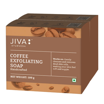 Jiva Ayurveda Coffee Exfoliating Soap
