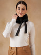 InWeave Women's Black Fur Neckpiece