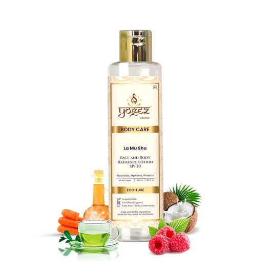 Yogez La Mu Shu Face and Body Radiance Lotion SPF30