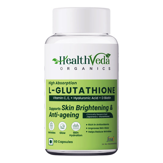 Health Veda Organics L-Glutathione Capsules