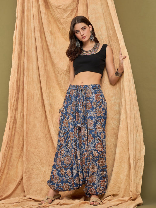 InWeave Indigo Big Jaal Harem Pant