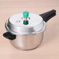 The Indus Valley QuicKooker Tri-Steel Stainless Steel Pressure Cooker, Premium Quality, 3 Layer Heavy Bottom, 100% Safe, ISI Certified, Induction & Gas, 3/5 L