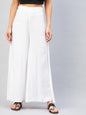 InWeave Solid White Palazzo