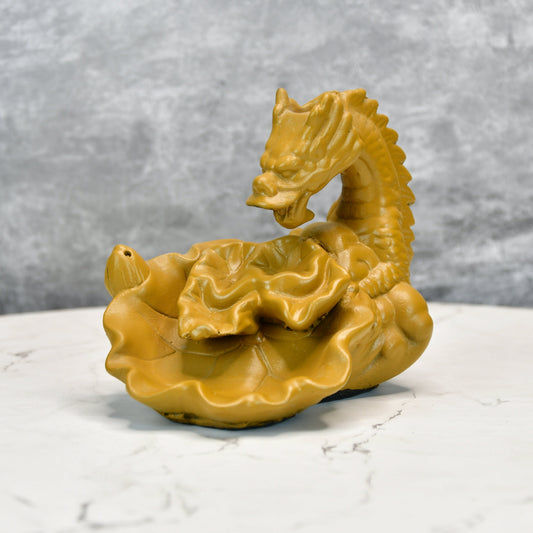Dragon Smoke Fountain by Sowpeace / Beautiful Resin Showpiece for Home Decor