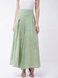 InWeave Women's Green Handloom Palazzo