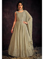 Myra Pista Real Georgette Designer Gown Style Suit