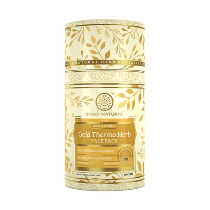 Khadi Natural Gold Thermo Herb Face Pack