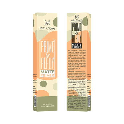 Miss Claire Prime & Ready Matte Primer