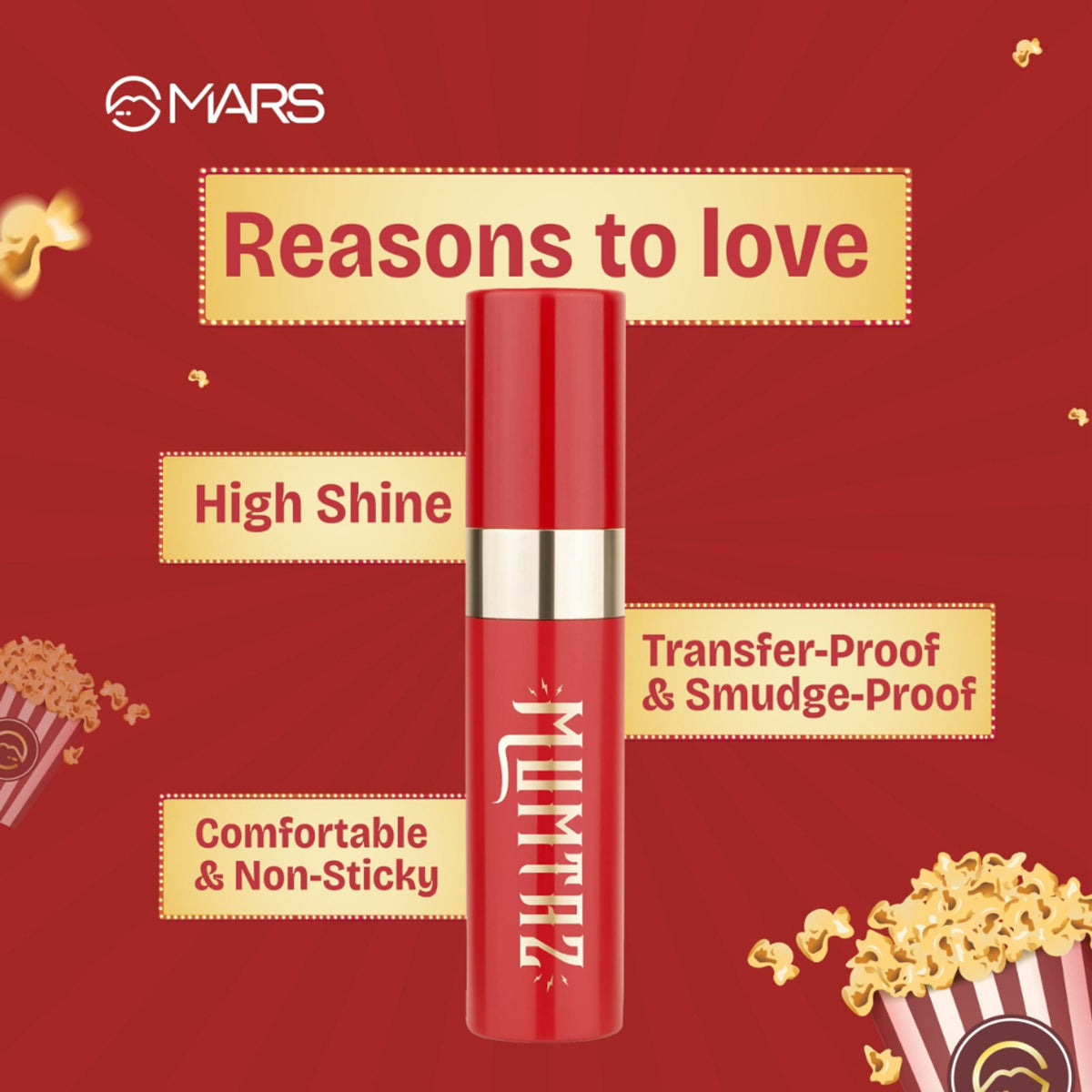 MARS Cosmetics Cinemagic Transfer-Proof Lip Gloss - 02-Begum