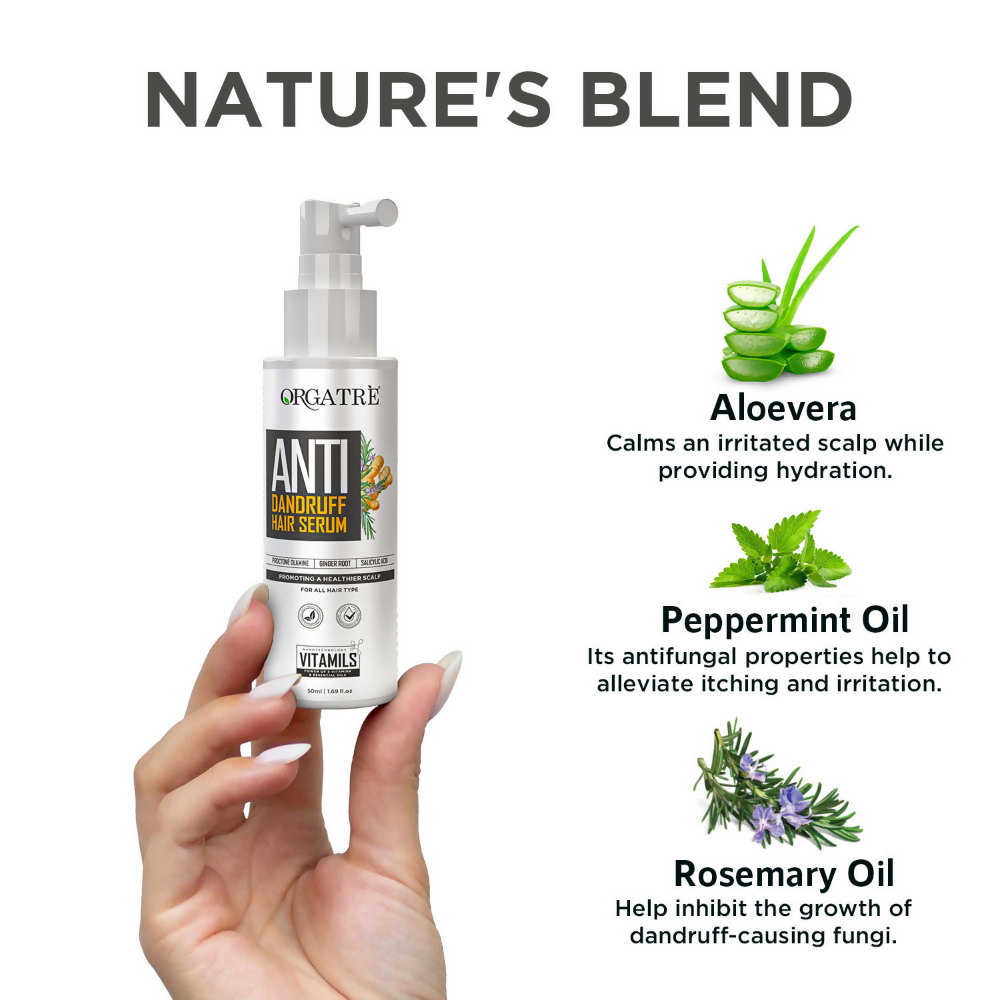 Orgatre Anti Dandruff Hair Serum