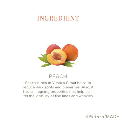 Khadi Natural Peach Handmade Soap
