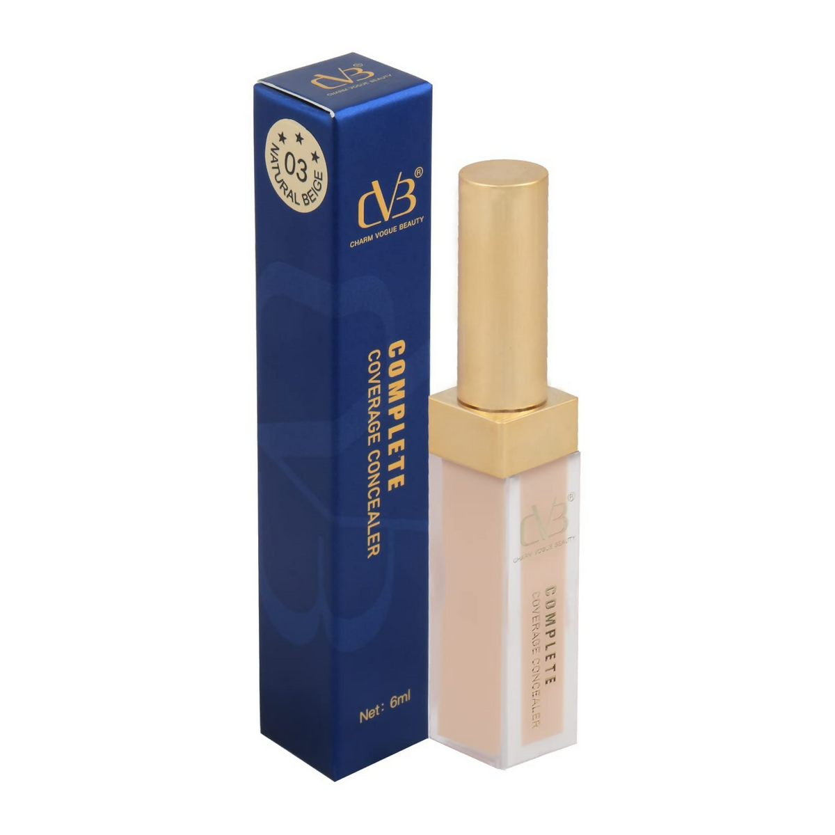 CVB C97 Natural Nude Complete Coverage Liquid Concealer Natural Beige