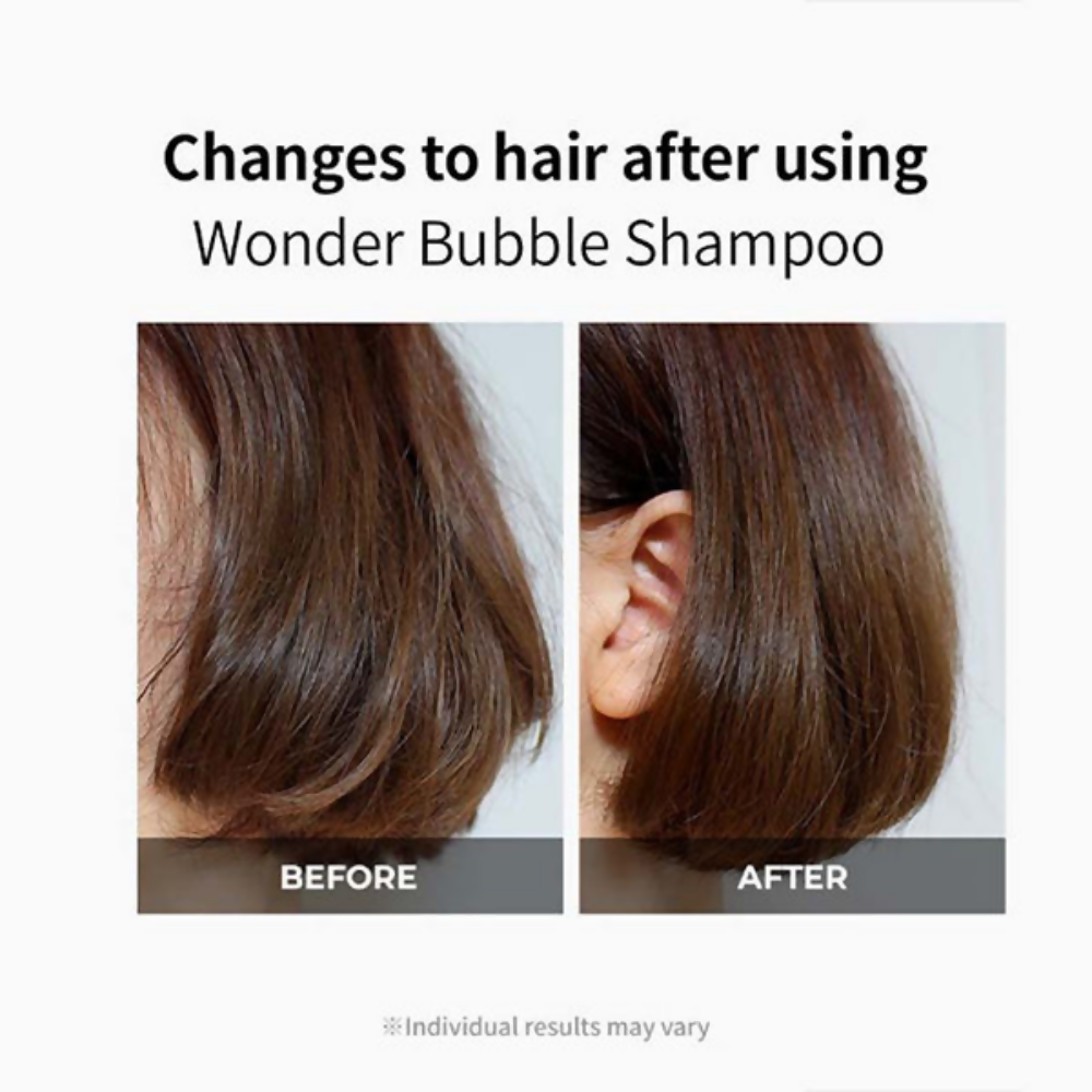 La'dor Korean Wonder Bubble Shampoo for Volume & Shine - Dry, Dull, Damaged and Color-Treated Hair