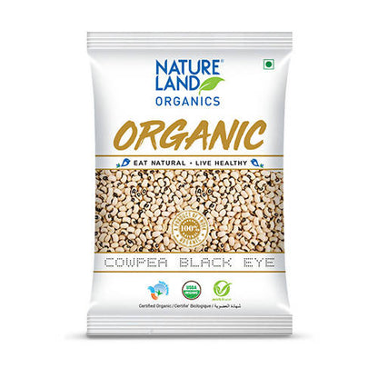 Nature Land Organics Cowpea Black eye