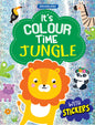 Dreamland Jungle- It's Colour time with Stickers : Children Drawing, Painting & Colouring Book