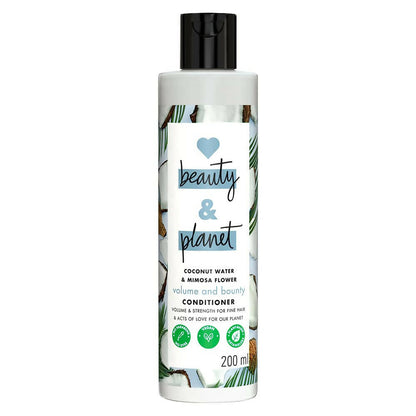 Love Beauty And Planet Coconut Water and Mimosa Flower Paraben Free Volume and Bounty Conditioner