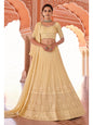 Myra Off White Embroidered Designer Lehenga Choli