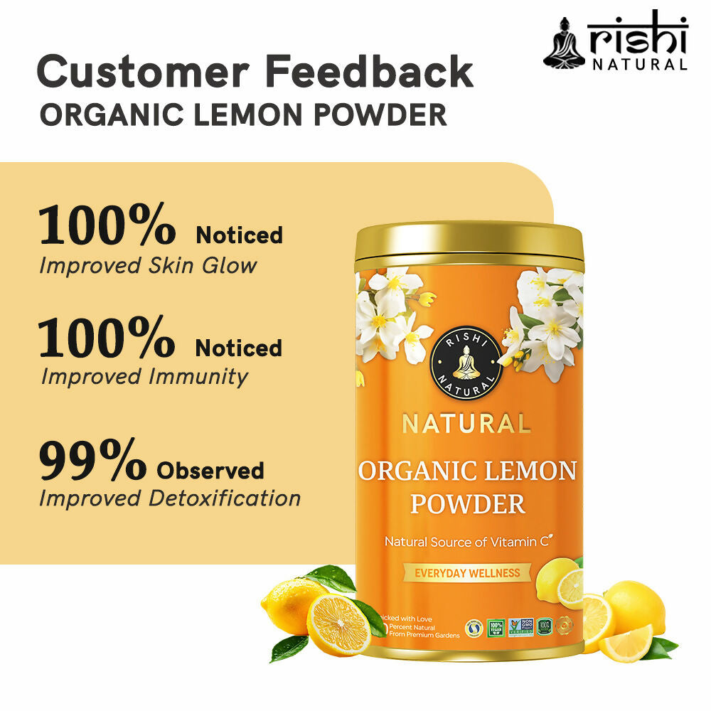 Rishi Natural Organic Lemon Powder
