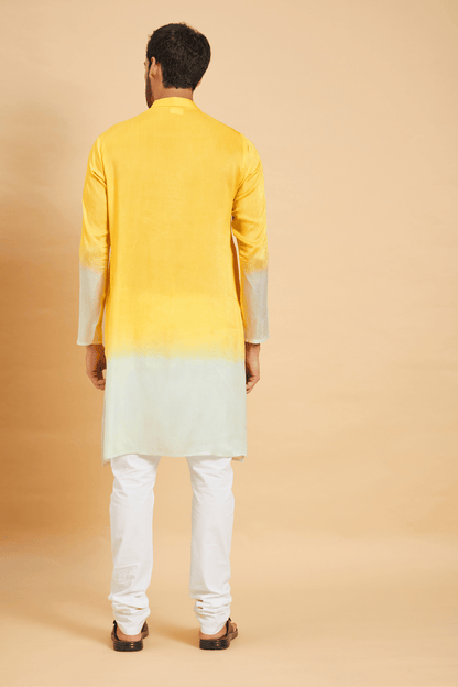 Lahza Ombre Designer Men's kurta by Hilo Design
