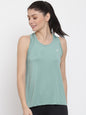 MKH Women Green Dri-FIT T-shirt