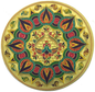 Stickerbazaar Micro Golden Embossing Rangoli Stickers