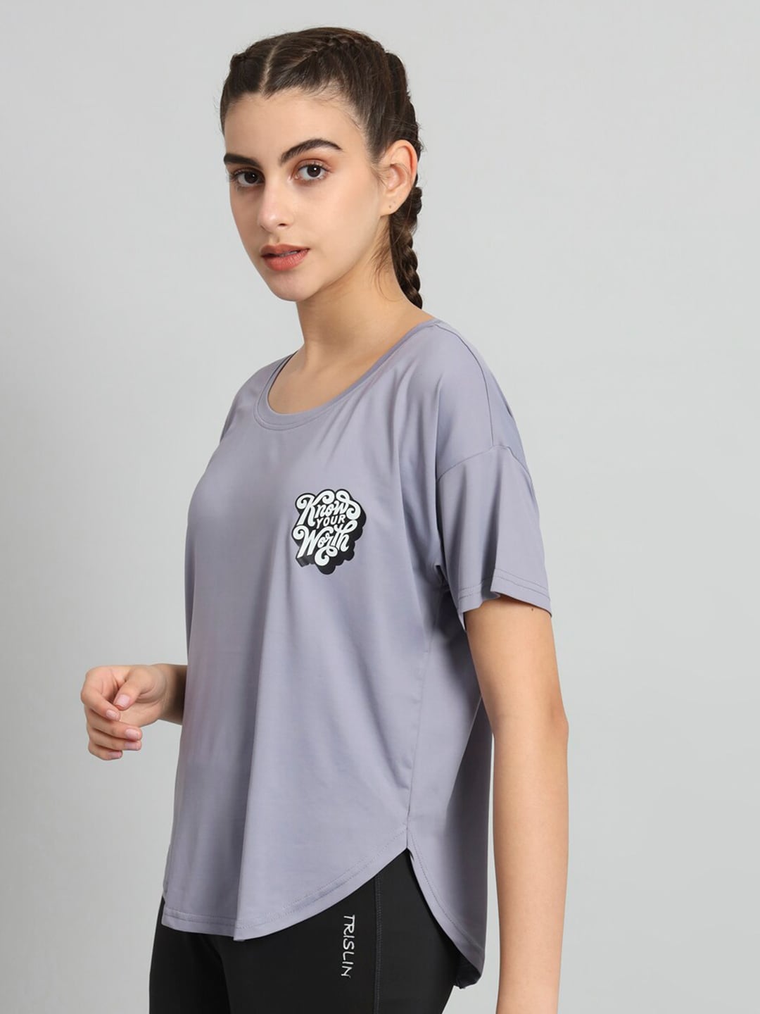 MKH Drop-Shoulder Sleeves Relaxed Fit Dri-FIT T-shirt