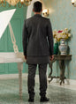 Raivat Ethnic Art Silk Embroidery and Thread Work Jodhpuri in Grey Colour