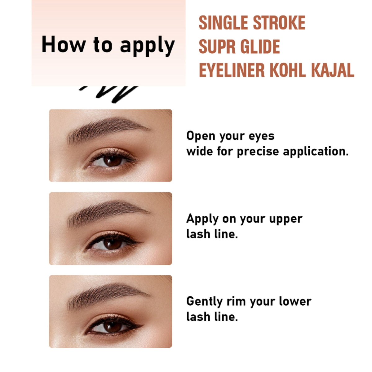 Matt Look Single Stroke Eyeliner Kohl Kajal - Deep Blue