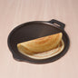The Indus Valley Super Smooth Cast Iron Tawa,Pre-seasoned, Nonstick, 100% Pure, Toxin-free, Induction, 28/30.5cm, 2.8/2.9kg