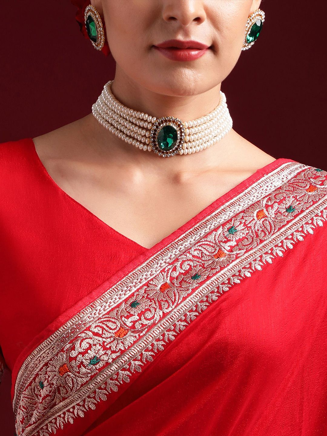 kasee Embroidered Saree