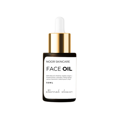 Noor Skincare Face Oil For Glowing Skin With Rosehip, Jojoba, Argan & Vitamin E