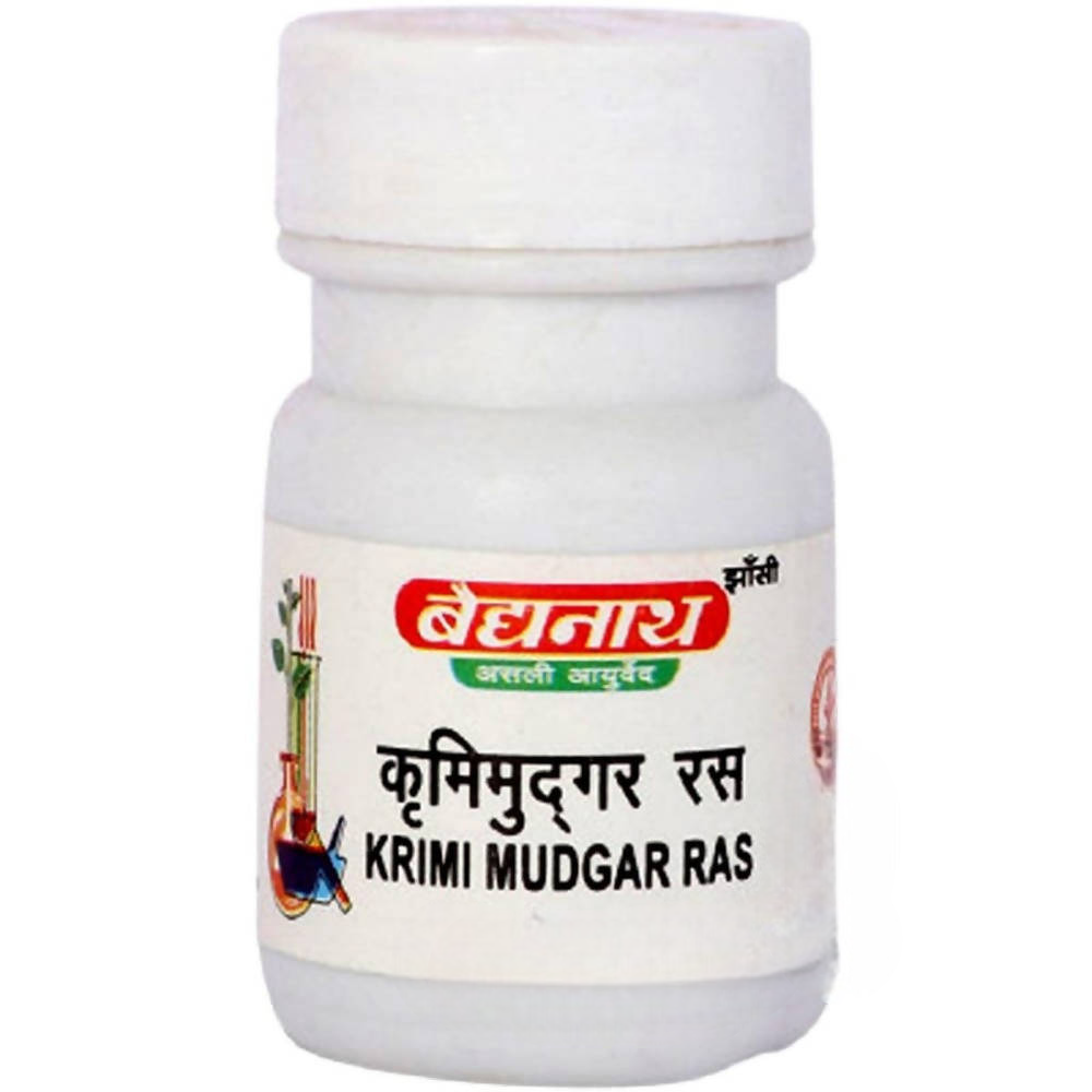 Baidyanath Jhansi Krimi Mudgar Ras Tablets
