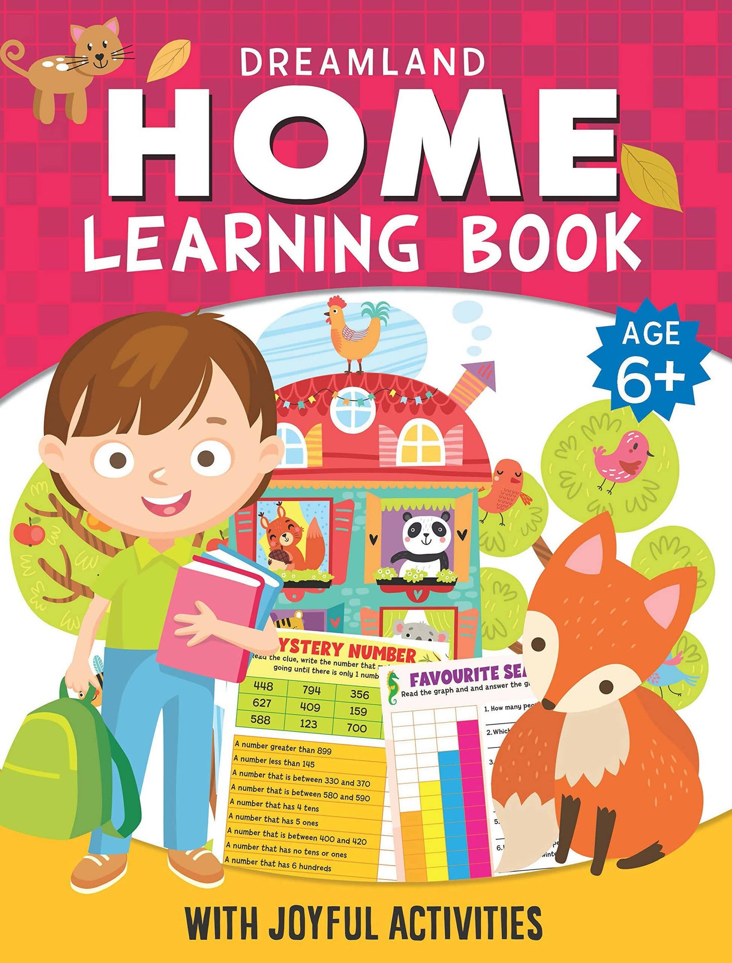 Dreamland Home Learning Book With Joyful Activities - 6+ : Children Interactive & Activity Book
