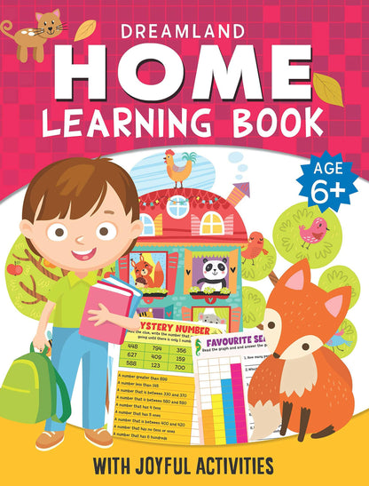 Dreamland Home Learning Book With Joyful Activities - 6+ : Children Interactive & Activity Book