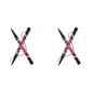 Favon Pack of 2 Waterproof 36hrs Stay Eyeliner Pens