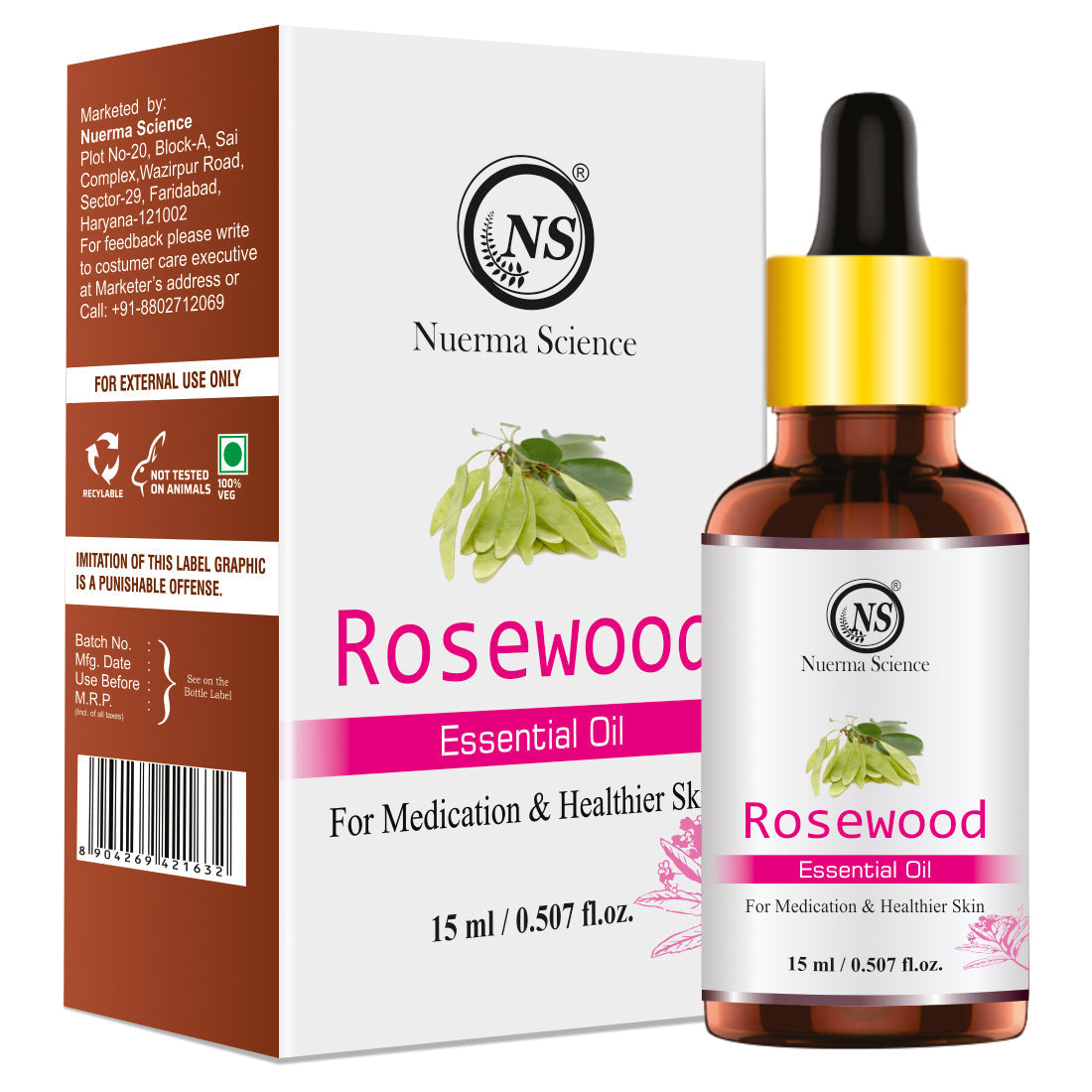Nuerma Science Rosewood Essential Oil