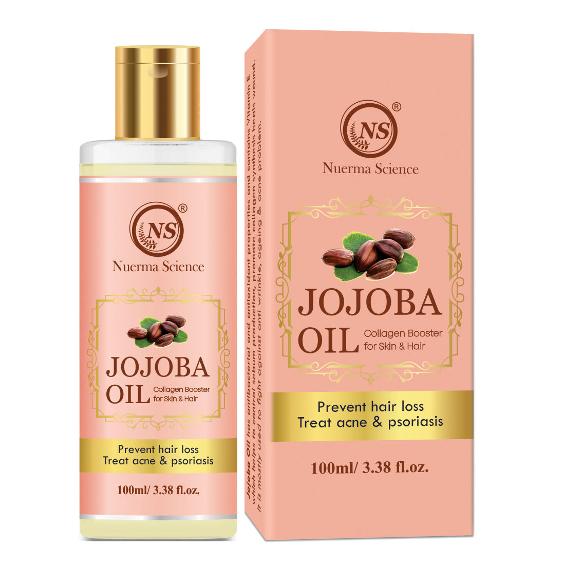 Nuerma Science Jojoba Hair & Skin Oil
